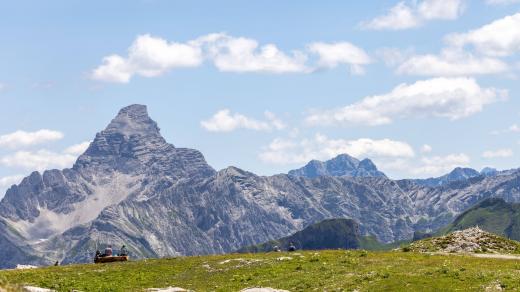 Pohled na Hochvogel