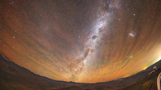 Observatoř LaSilla v Chile