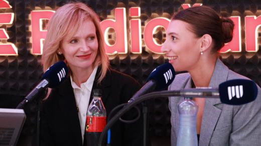 Herečky Aňa Geislerová a Simona Boledovičová