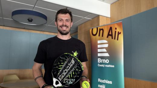 hráč a trenér padelu Ondřej Helar