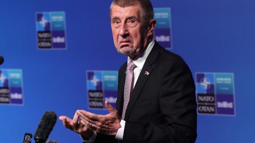 Premiér Andrej Babiš (ANO) na summitu NATO v Ankaře