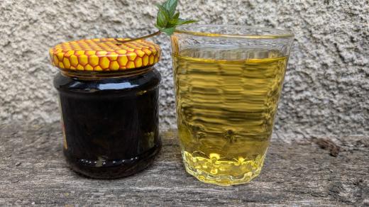 Fermentovaný bylinkový čaj