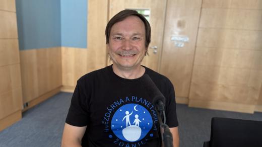 Karel Trutnovský, vedoucí Hvězdárny a planetária Ždánice