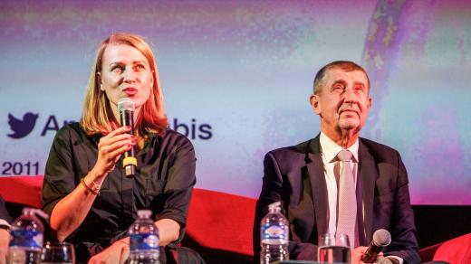 Premiér Andrej Babiš a jeho nejbližší spolupracovnice, vedoucí Úřadu vlády Tünde Bartha