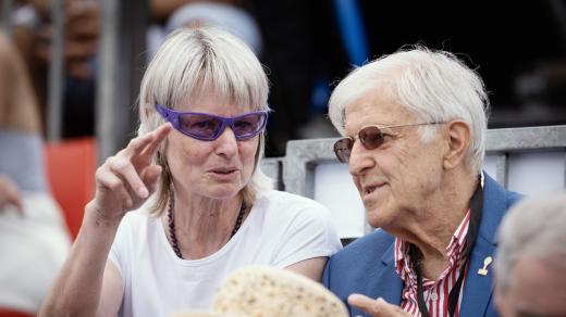 Helena Suková a Jan Kodeš