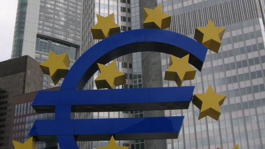 Sídlo Evropské centrální banky ve Frankfurtu