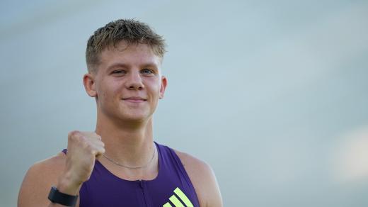 Atlet Michal Rada na Silver Meeting Madrid 2026