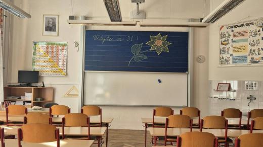 Přípravný týden proběhl i na 2. základní škole v Jindřichově Hradci. Učitelé během něj zabydlovali i nové třídy