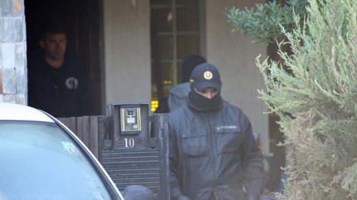 Policejní zásah ve slovenském Kolárově, září 2018