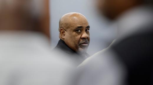 Duane Davis, který je obžalovaný v případu vraždy Tupaca Shakura