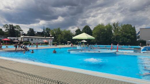 Městské koupaliště v Lounech
