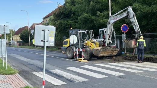 Další etapa rekonstrukce Děčínské ulice v České Lípě