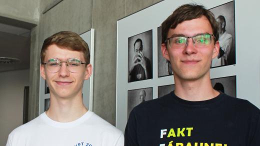 Daniel Jedlička a Michal Fišer