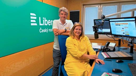 Martin Hettner, dopravní ředitel DPMLJ, a mluvčí dopravního podniku Martina Poršová