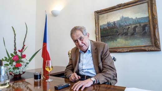 Bývalý prezident Miloš Zeman