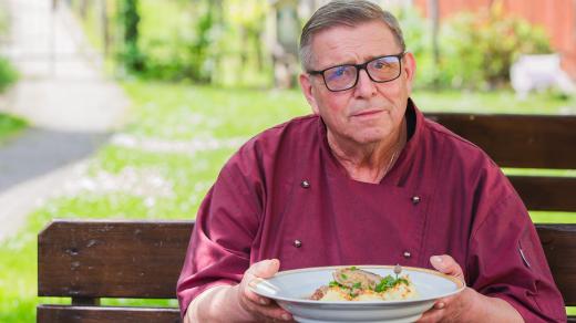 Jaroslav Sapík připravil záhorácké závitky s chlupatými knedlíky