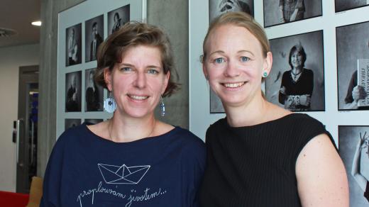 Raftařky Karolina Kocmanová a Lucie Kolátorová