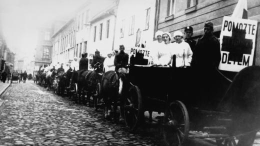 Československý Červený kříž, akce Pomozte strádajícím dětem, rok 1936