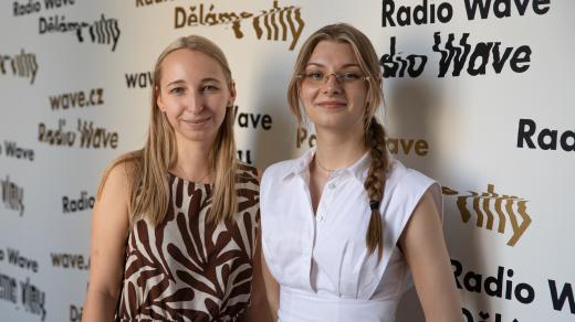 Markéta Plešková a Alexandra Lebriez