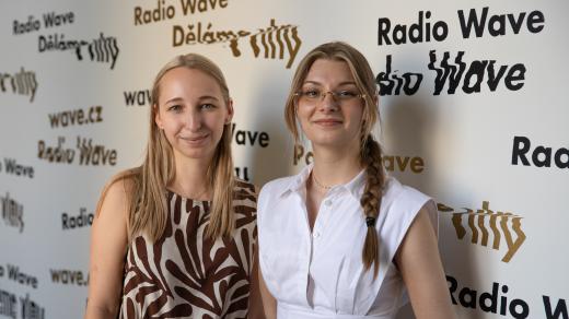 Markéta Plešková a Alexandra Lebriez
