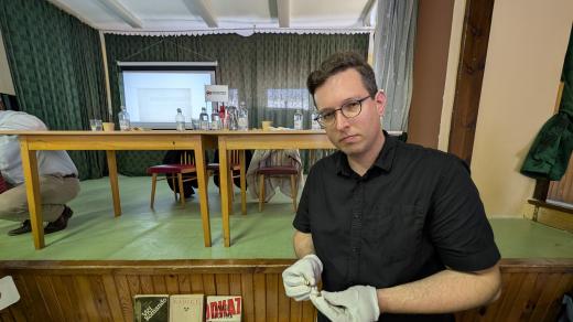 Organizátor historicko-vojenských akcí Lukáš Lexa