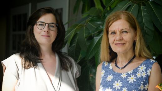 Irena Hůlová a Hana Kopečná