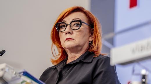Ministryně financí Alena Schillerová (ANO)