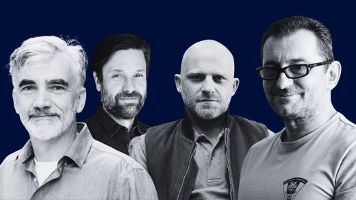 Hynek Čermák, Václav Neužil, Martin Myšička a Ondřej Vetchý