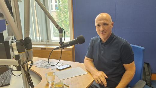 Jiří Pěč, provozní ředitel a organizátor Leteckého dne v Chebu