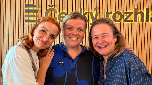 Michaela Maurerová, Lucie Polišenská a Petra Špalková