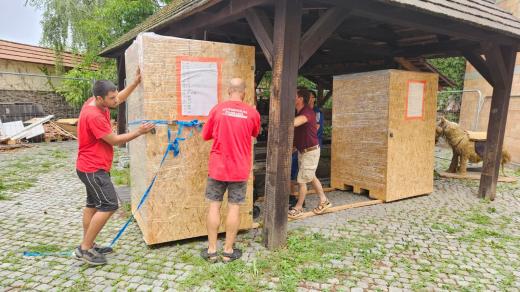 Originální sgrafita novoměstského rodáka Karla Němce získalo Horácké muzeum