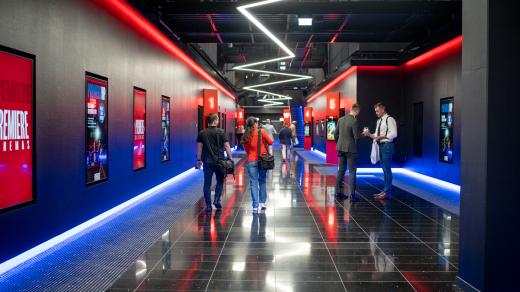 Interiér kina Premiere Cinemas