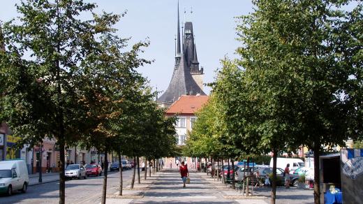 Louny, rodné město Jaroslava Vrchlického