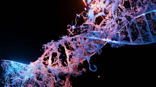 DNA, ilustrační,