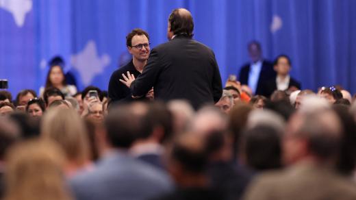 Šéf Anthropicu Dario Amodei na summitu Dreamforce, 15. 9. 2026