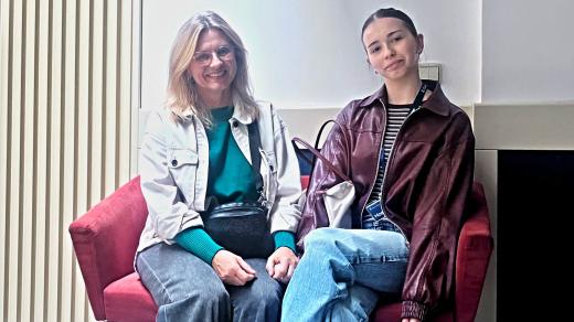 Melanie Musilová s maminkou Monikou Klimešovou