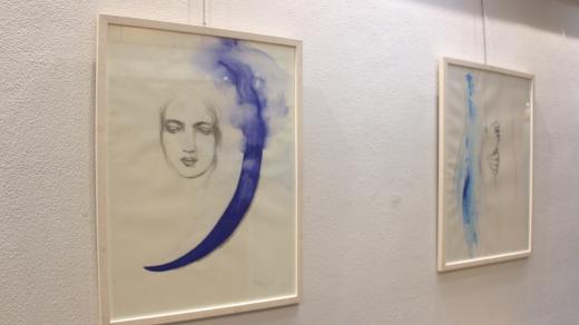 Výstava obrazů Tamary Wortnerové v Českém rozhlase České Budějovice