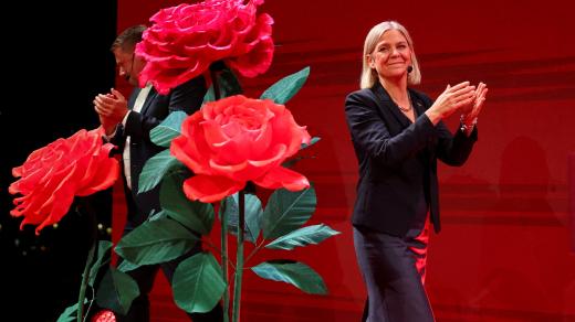 Předsedkyně švédských sociálních demokratů Magdalena Anderssonová