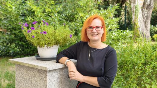 Soňa Škvareninová, sociální pracovnice Hospicu svatého Jiří v Chebu
