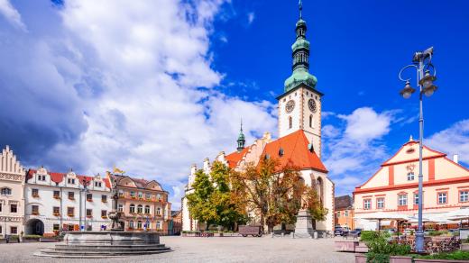 Děkanský kostel Proměnění Páně na hoře Tábor v Táboře