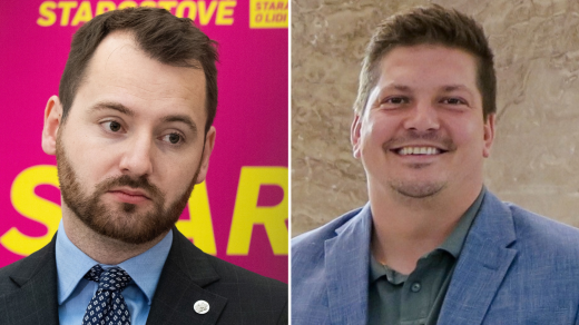 Jan Papajanovský (STAN) a Patrik Pařil (ANO)
