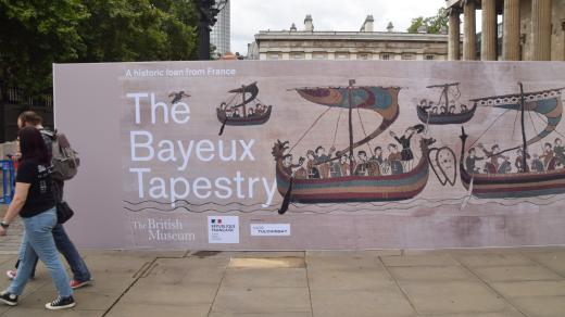 Tapiserie z Bayeux byla zapůjčena Britskému muzeu