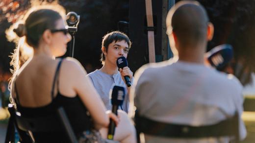 WAVExGHMP Riviéra v Trojském zámku, Aneta Jetmar Martínková, Tereza Havlínková a rapper Anki