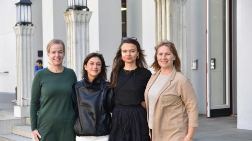 Markéta Vozková, Tereza Hodanová, Zuzana Dalibor a Daniela Vrbová