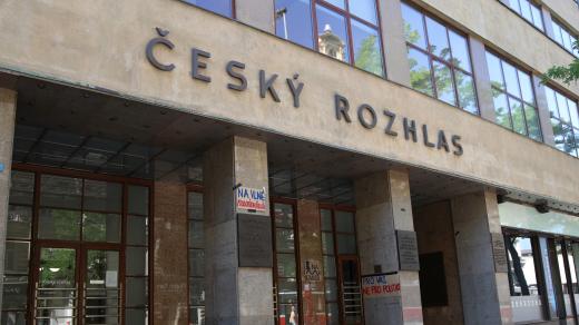 Budova Českého rozhlasu na Vinohradské třídě v Praze