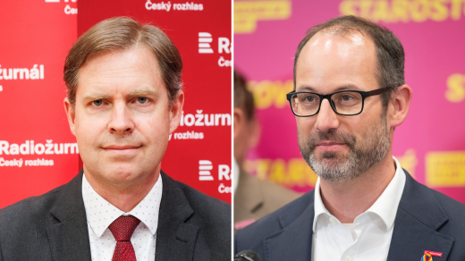 Ondřej Dostál (nez.) a Jan Farský (STAN)