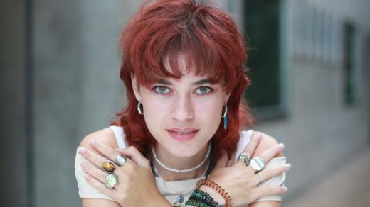 Herečka Anna Dvořáková