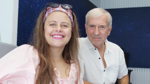 Ladislava Jančíková, patriotka spolku Svato-pulčíci, a Jaroslav Strejček, zakladatel a předseda správný rady nadace Malý Noe