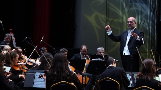 Dirigent Jan Talich a Jihočeská filharmonie