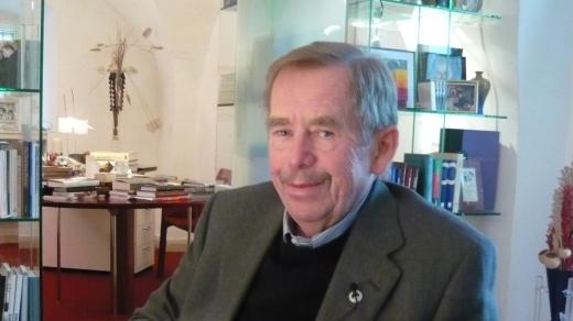 Václav Havel v březnu 2010